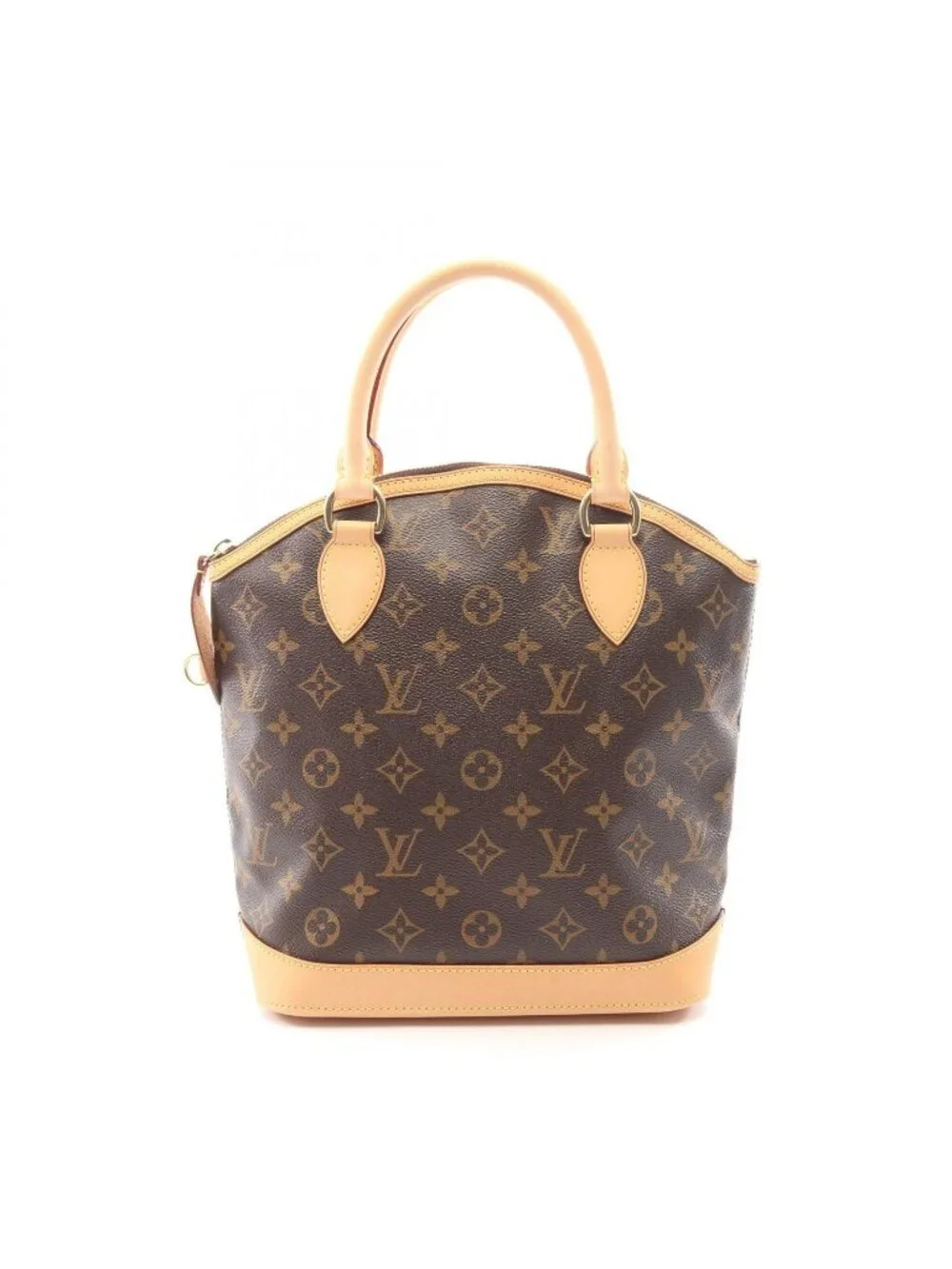Louis Vuitton Handbag Lockit Monogram Canvas Leather